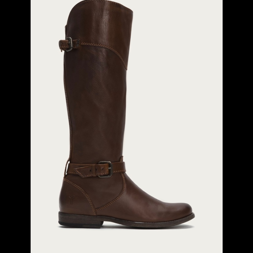 Woman’s Frye Phillip Brown leather riding boots 8.
